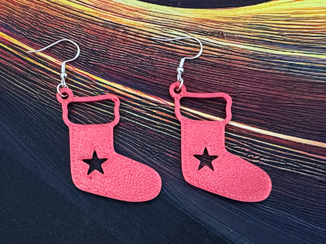 christmas earring set view 2