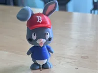 0.2mm layer, 2 walls, 15% infill ~ B Bunny