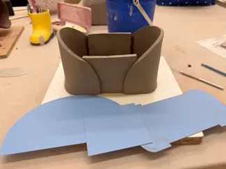 Butterfly Bowl Pottery Handbuilding Template