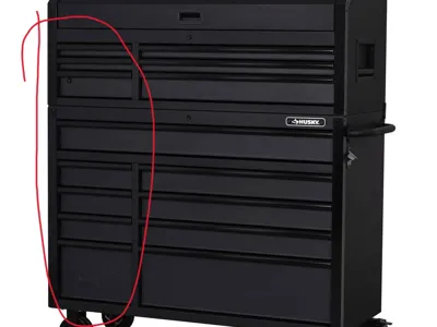 Husky HD 52" Rolling Tool Chest - Small GRIPS