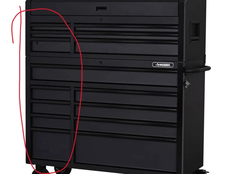 Husky HD 52" Rolling Tool Chest - Small GRIPS