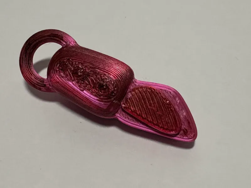 Flame Keychain
