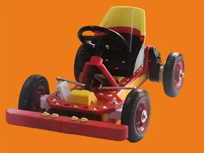 1:1 Electric Kart for Kids (With RC Control)