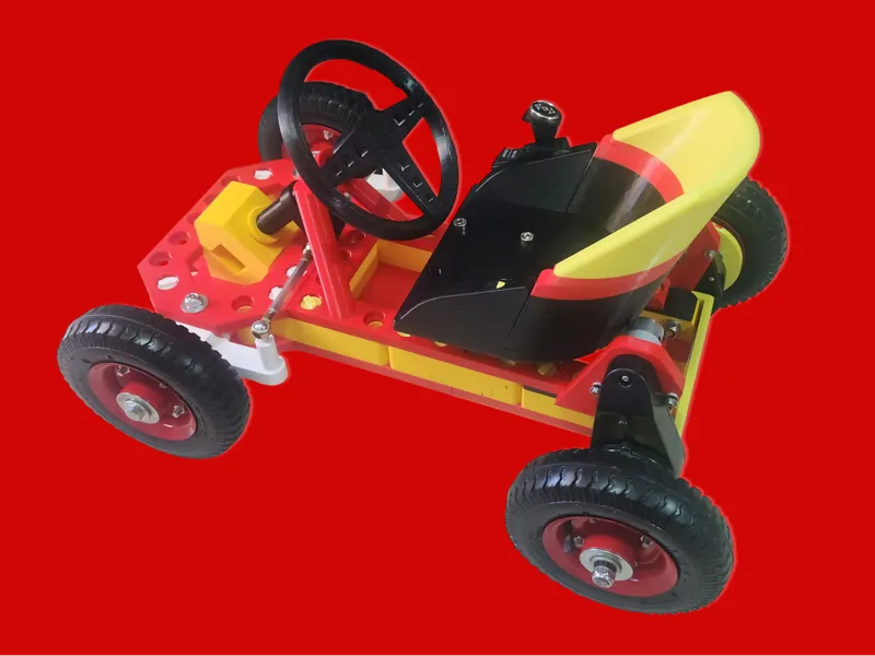 Kart Eléctrico 1:1 para Niños (Con RC Control)