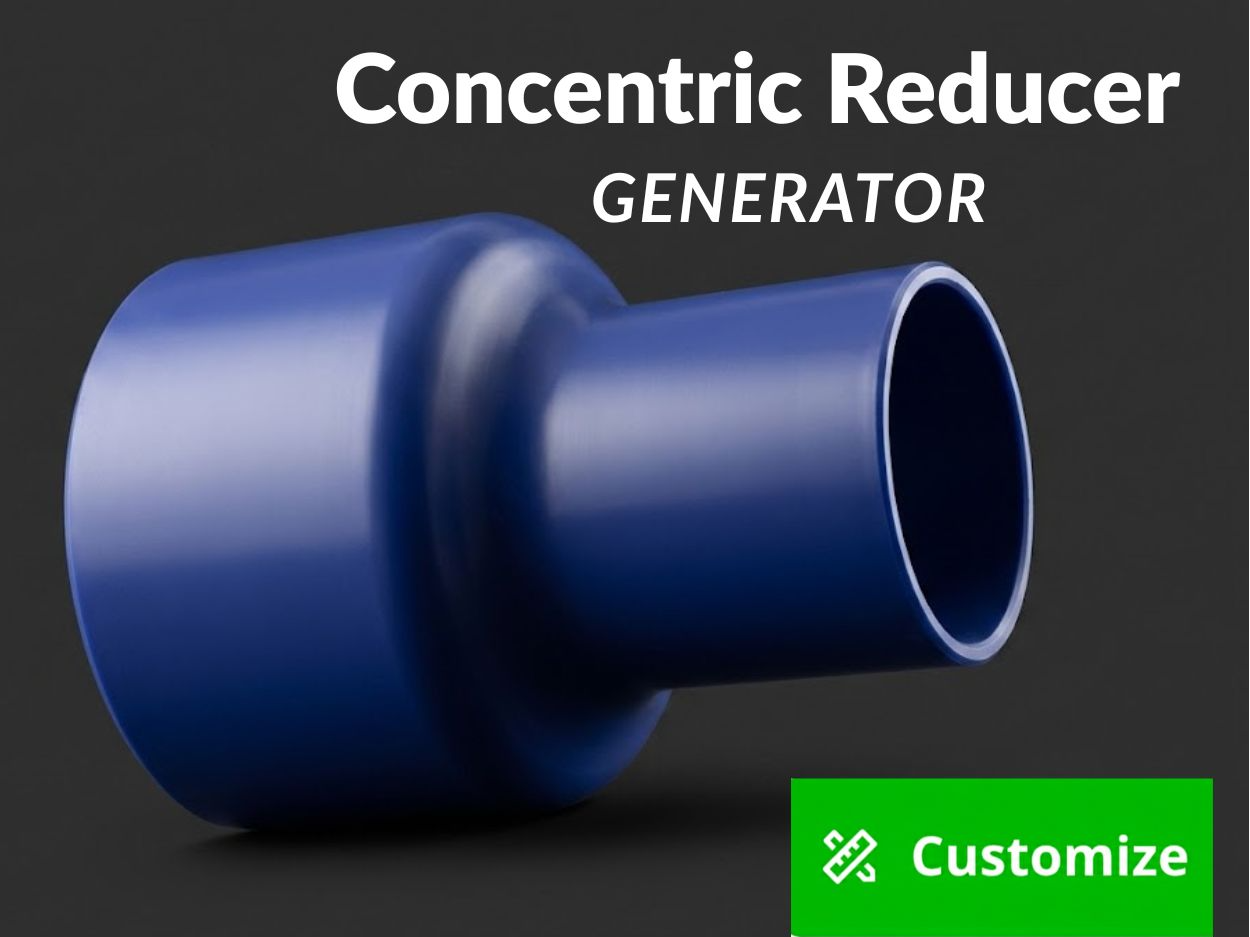 Concentric Reducer/Adapter Generator