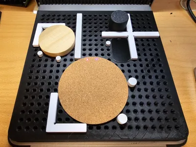 F1/F2 Ultra jig system, Peg Board