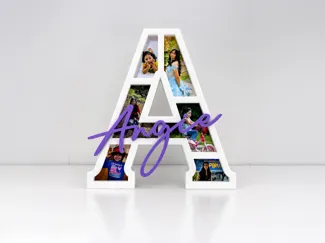 Personalized Letter A Photo Frame 