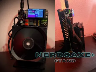 NerdQaxe+ Stand / holder