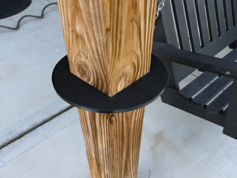 Wrap Around Shelf for 4x4 Outdoor Posts