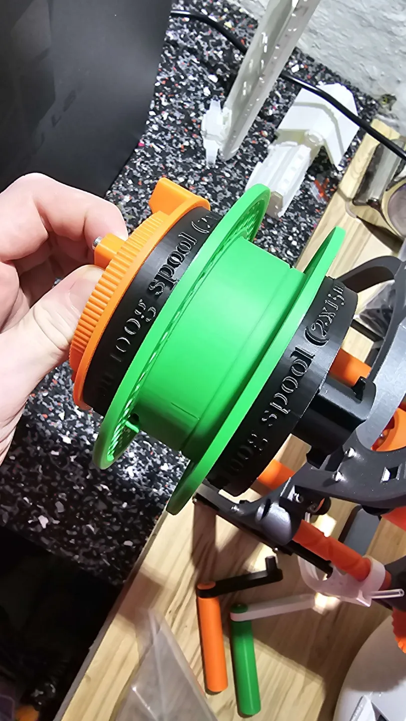 Machine Spool Adapter Spool Adapter Rings / 2x 15mm for 100g Spools by Storm Wolf - MakerWorld