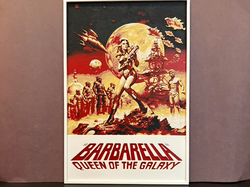 Barbarella Queen of the Galaxy Hueforge