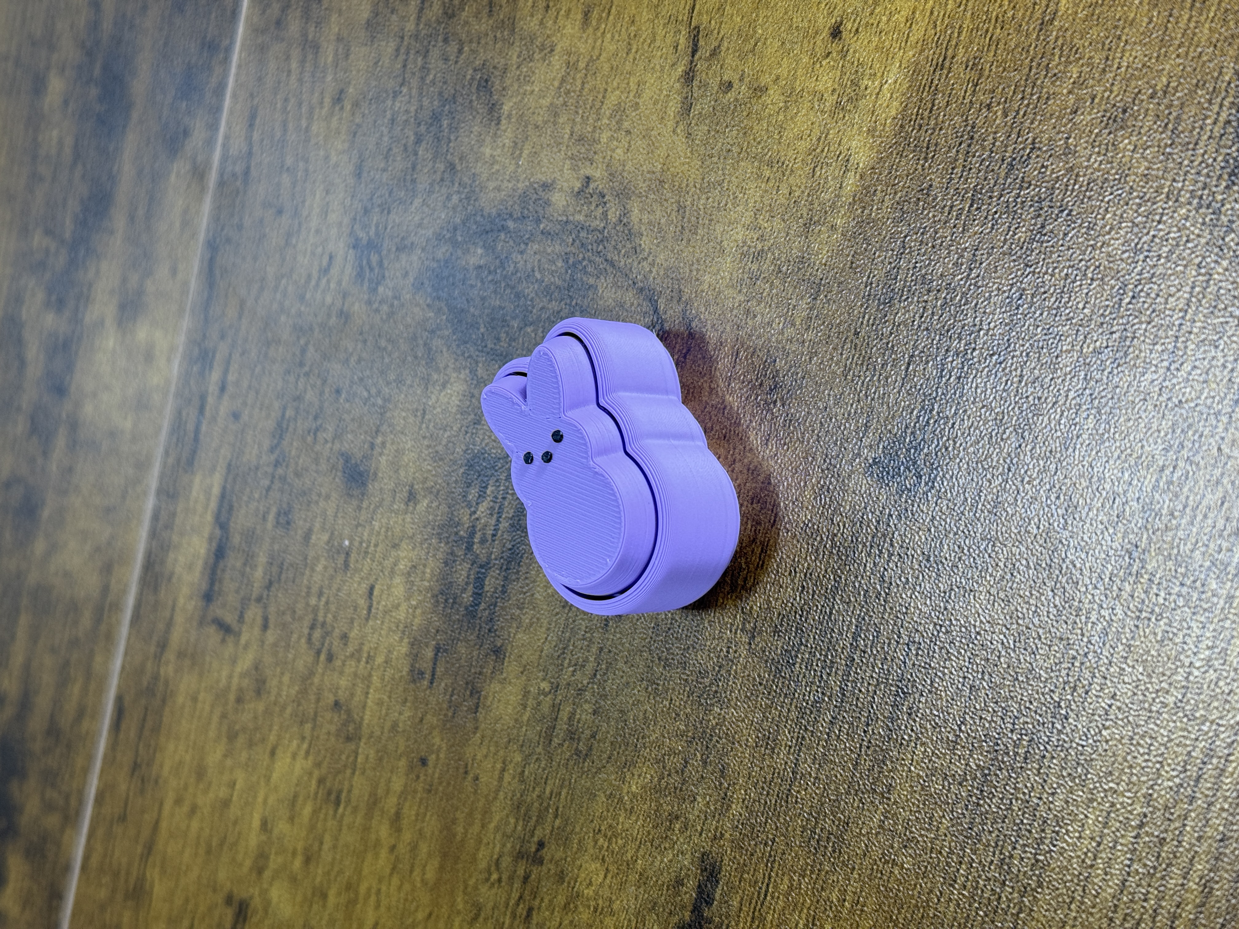 Miniatura 2 do modelo 3D Easter Peeps Clicker Fidget Keychain