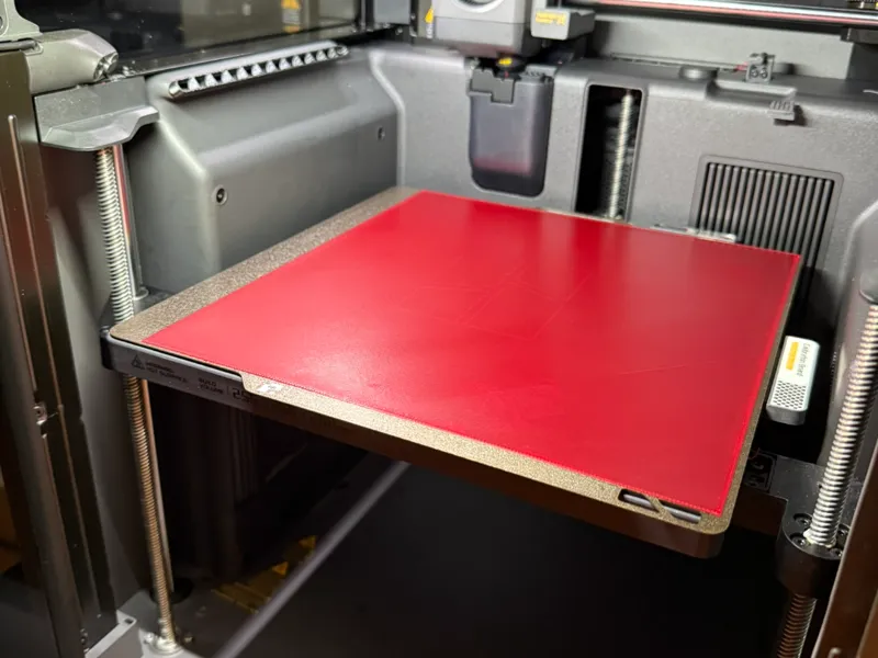 X2D Auxiliary Nozzle First Layer Test