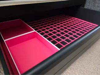 Gridfinity - GridPlates - Ikea BROR Drawer (H2D)