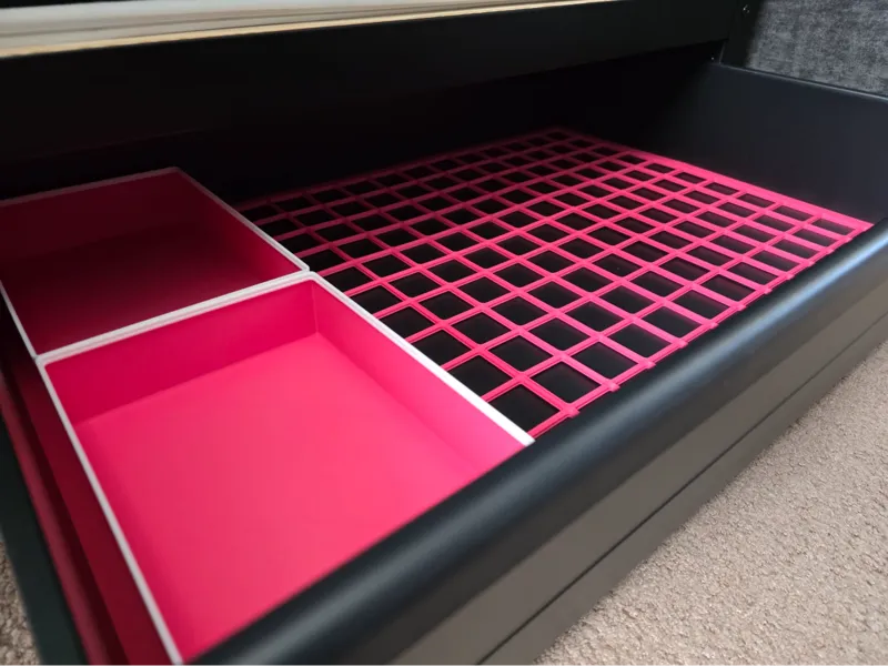 Gridfinity - GridPlates - Ikea BROR Drawer (H2D)