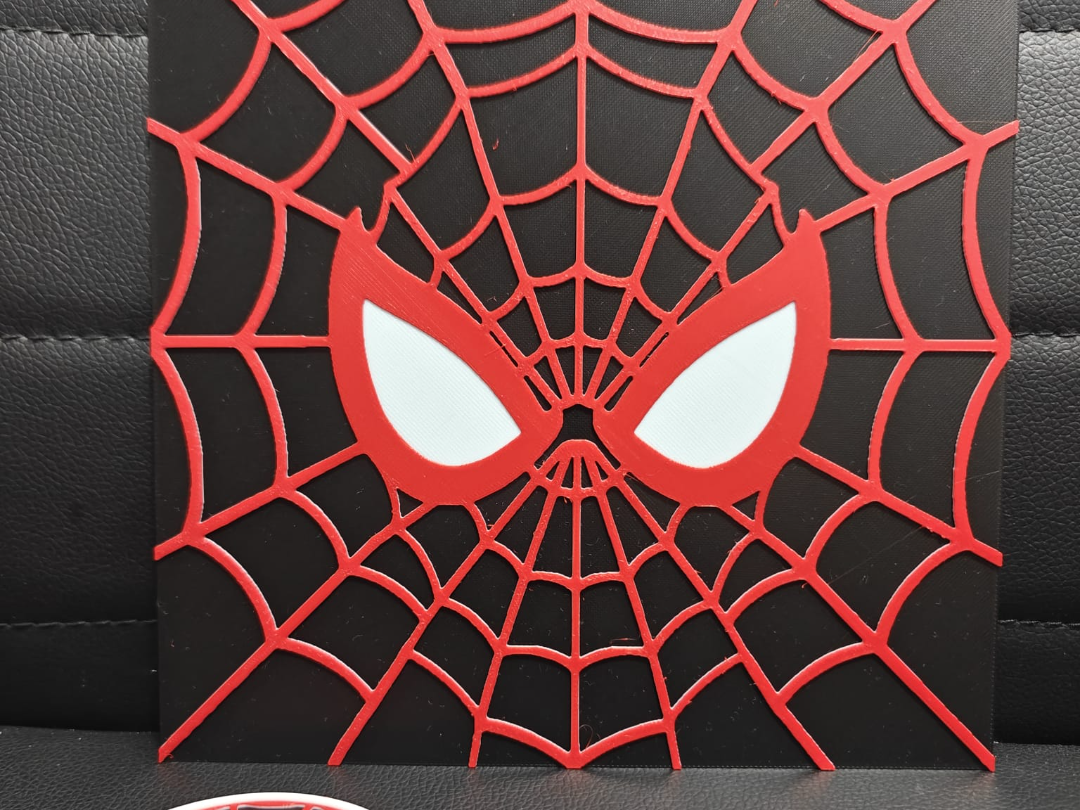 Spider-Man Miles Morales Spiderweb set w coaster