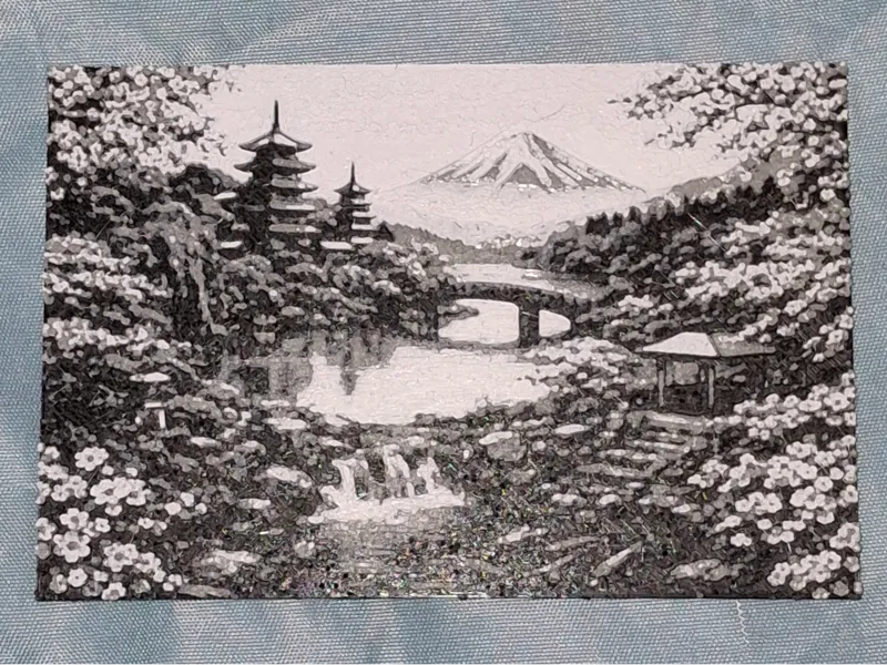 Paysage Japonais Hueforge