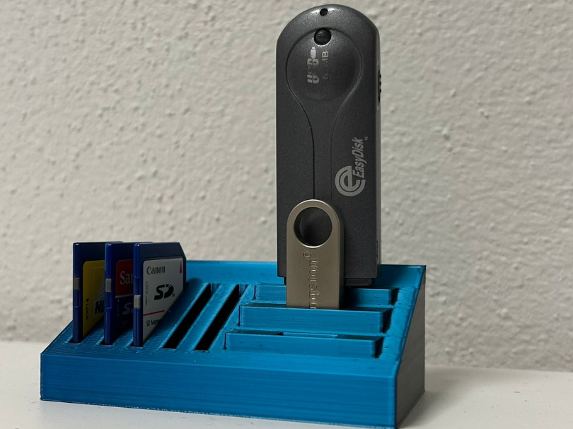SD Karten und USB Sticks Halter