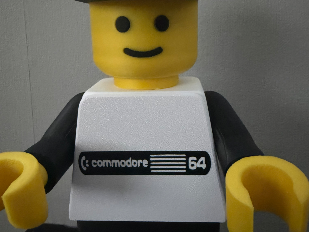 Commodore 64 Brickman 20cm Figur