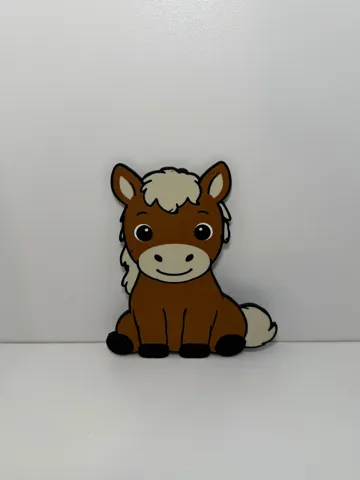 Letrero o emblema decorativo: 2D Farm Animals Set 2 - Learning animals — vista de referencia 5