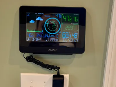 La Crosse Weather Station Wall Shelf Mount