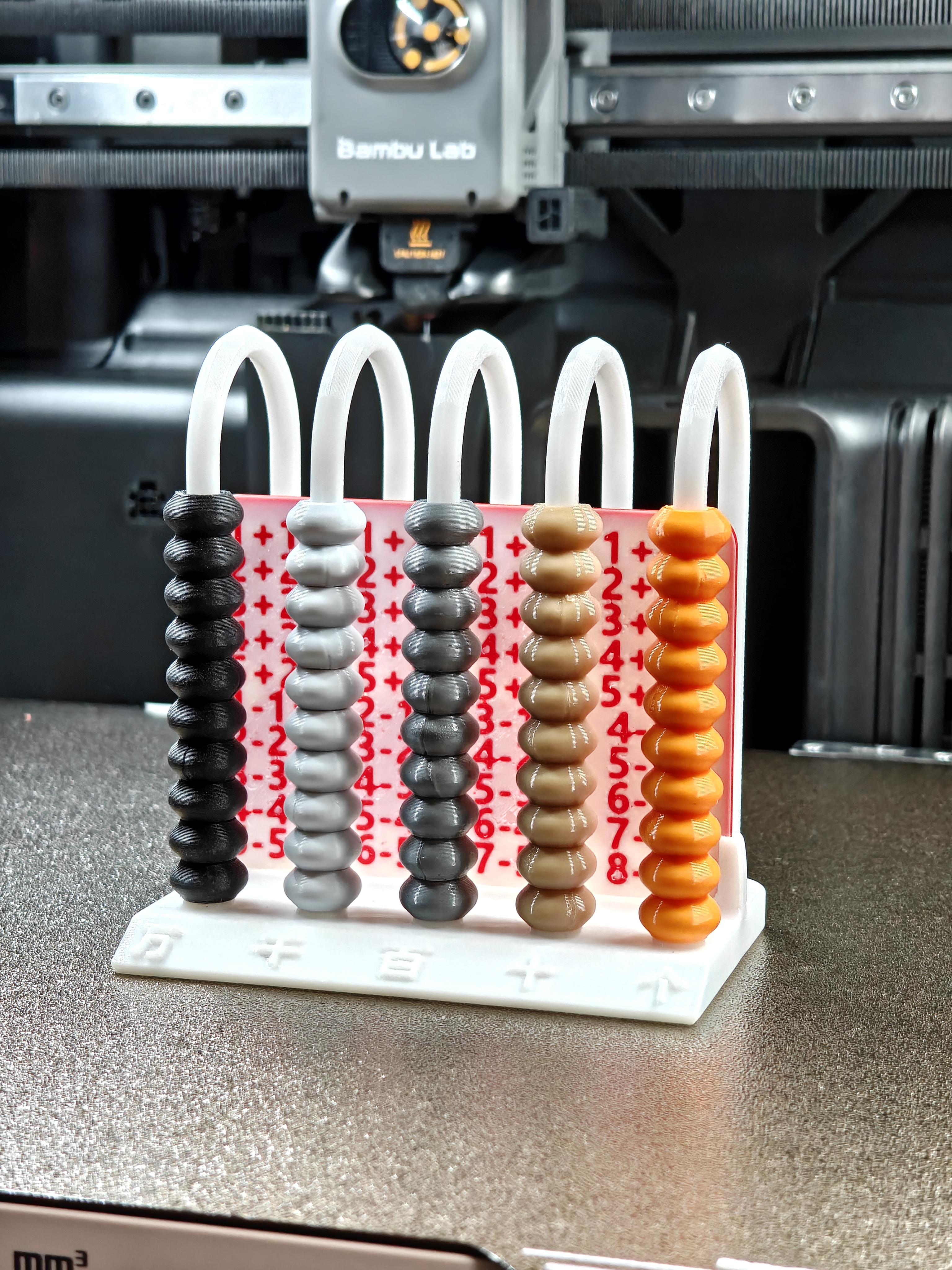 Miniatura 3 do modelo 3D 儿童计数器学具二年级数学算术一年级教具计算