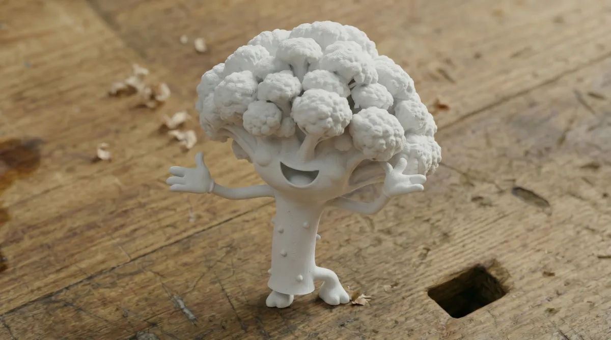 Dancing Broccoli Floret - Free 3D Print Model - MakerWorld