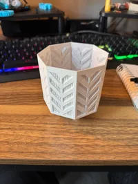 Lampshade, 0.2mm layer, 2 walls, 3 base, 0 top, 0% infill