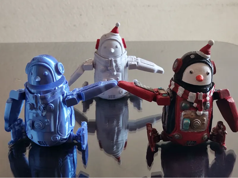 Articulated Robotic Penguin – Easy Assembly 