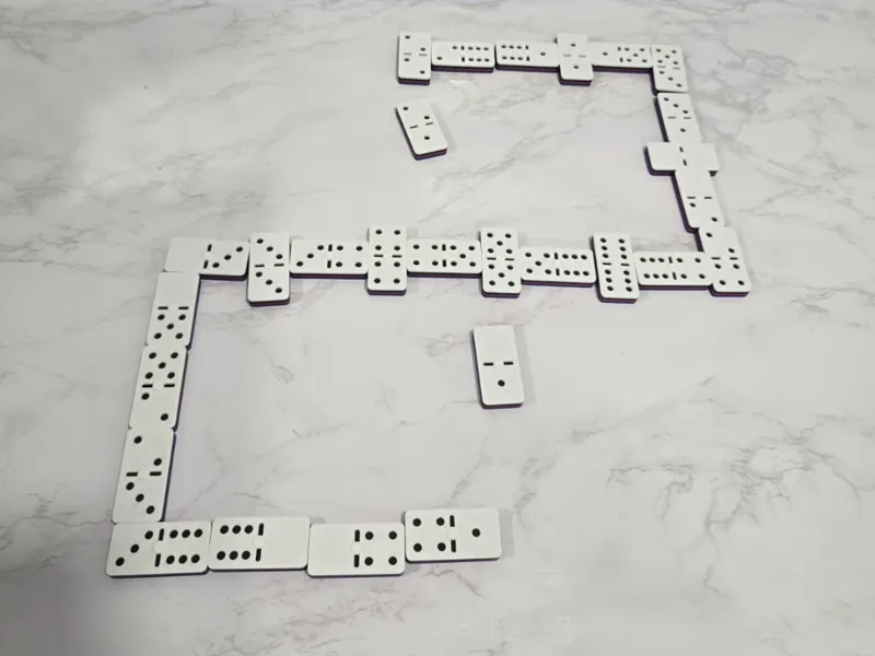 domino doble seis set 