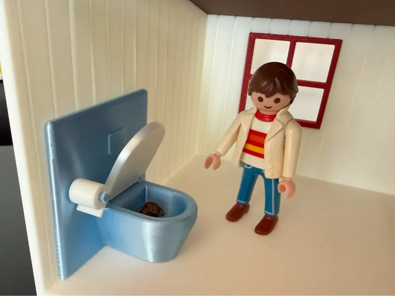 Toilet for Dollhouse