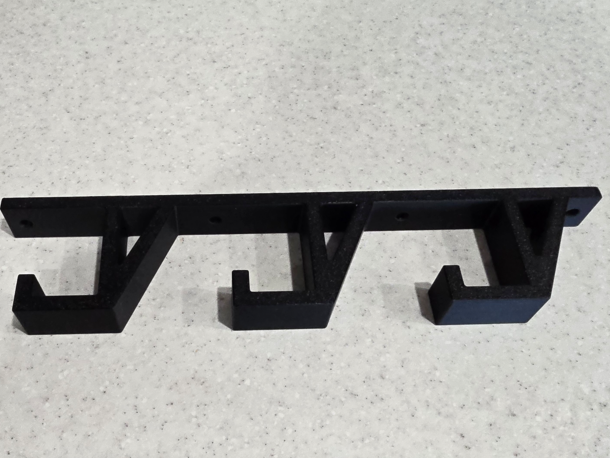 Triple Fishing Rod Ceiling Hook