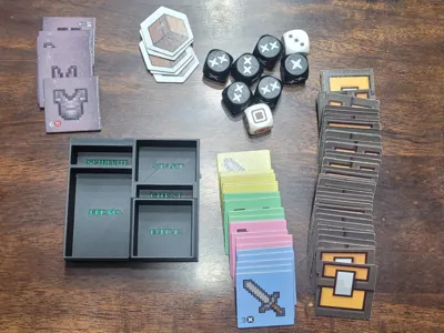 Minecraft Portal Dash – Card Holder