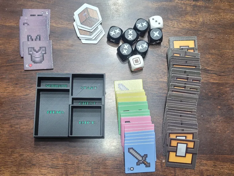 Minecraft Portal Dash - Card Container