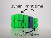 Snapcube/35min. Print time/12,81gram