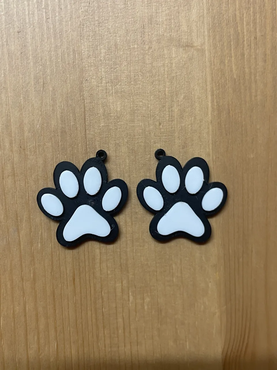 Paw Earrings view 2