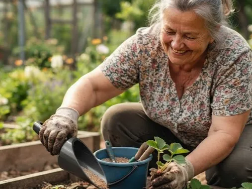 Ergonomic Precision Garden Hand Scoop