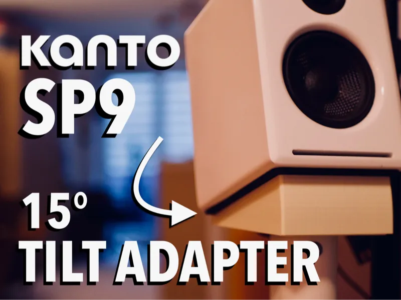 Kanto SP9 Speaker Tilt Adapter (15°)