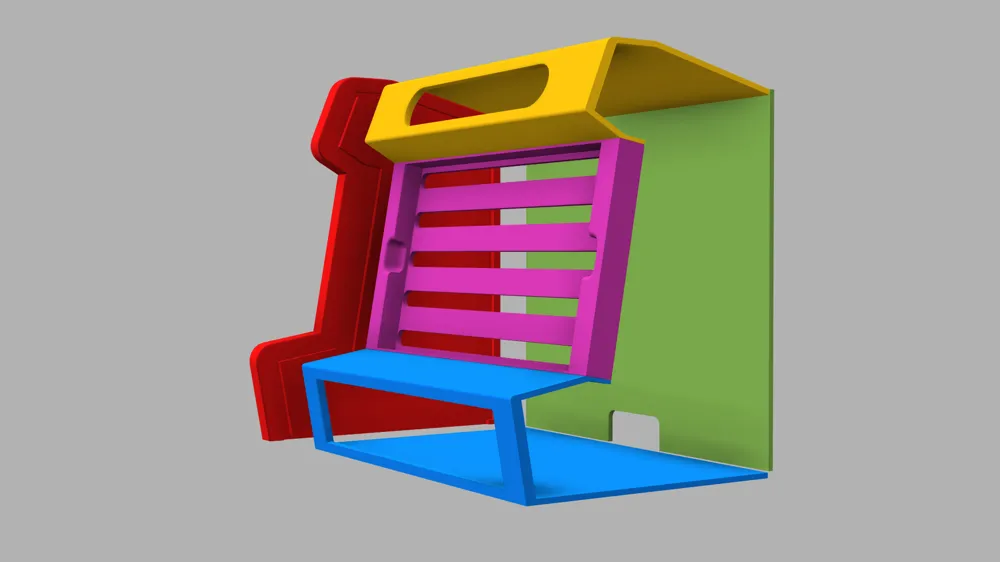 V1 Nintendo Switch 2 Arcade Enclosure with Storage by
