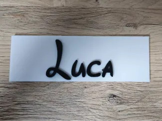Namensschild Luca Disney