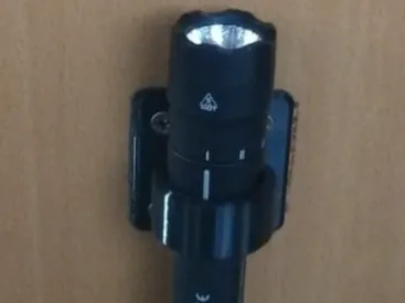 Wall Mount for Peli 7600 Flashlight