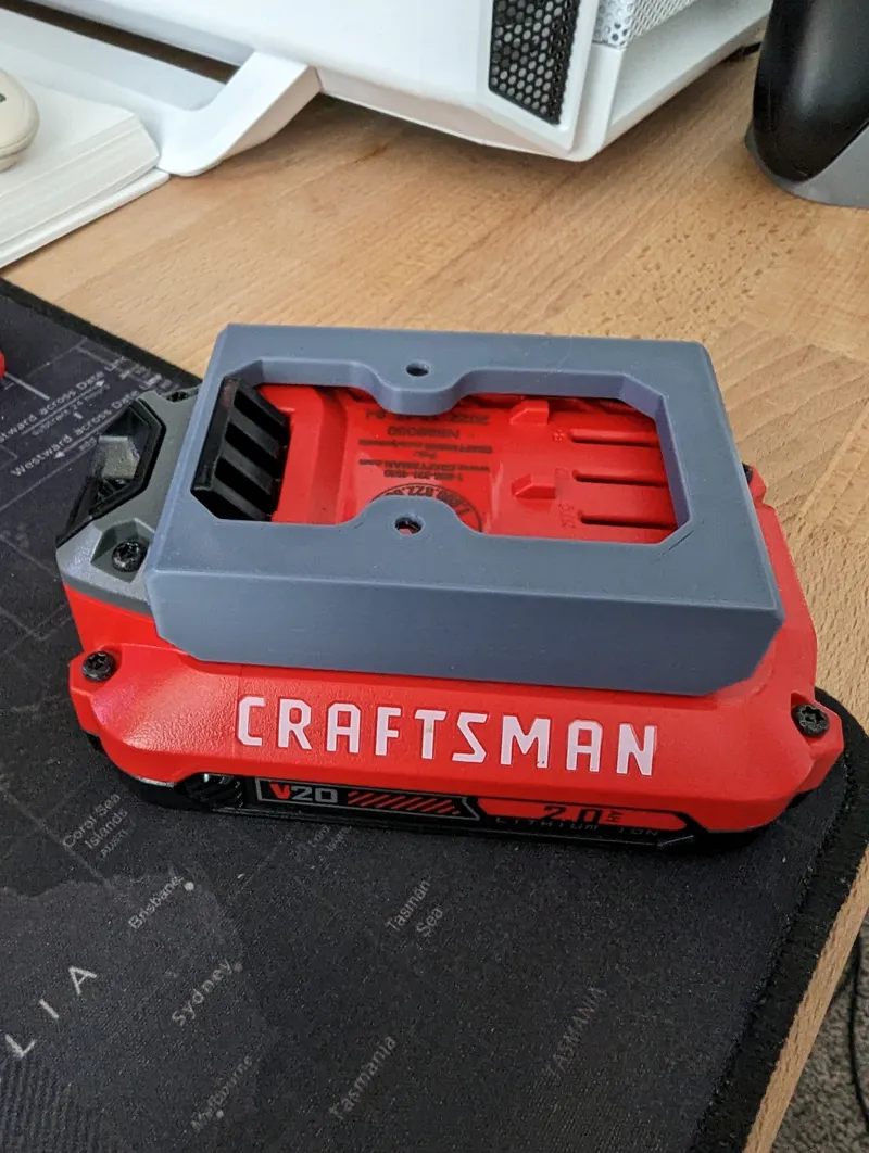 Craftsman Battery Mount / Holder