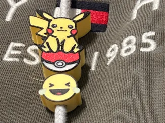 Pikachu Kordelzug Schmuck (Drawstring Beads)