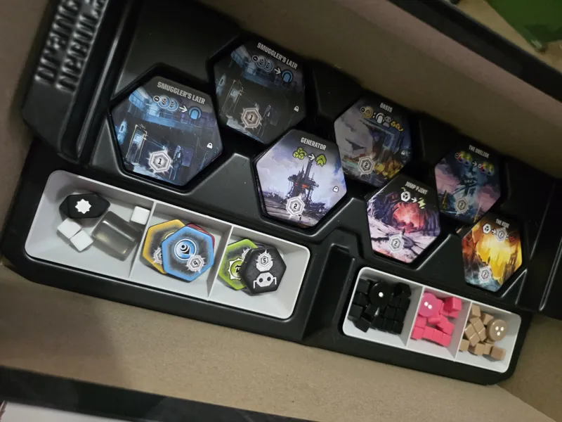 Vestige Trays for Loose Token Slots