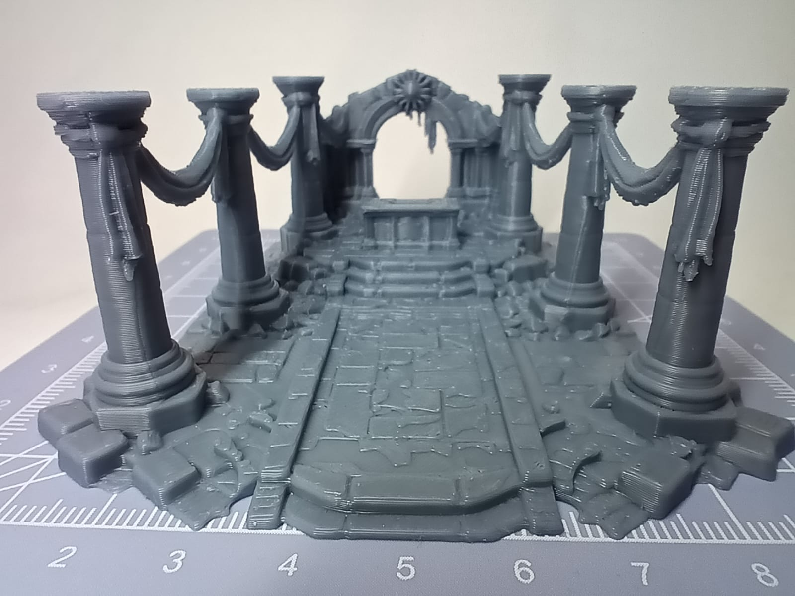 Miniature Sun's Temple in ruins