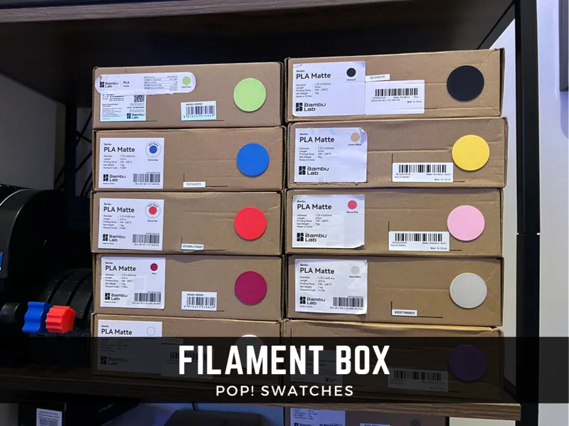 Filament Box - POP! SWATCHES