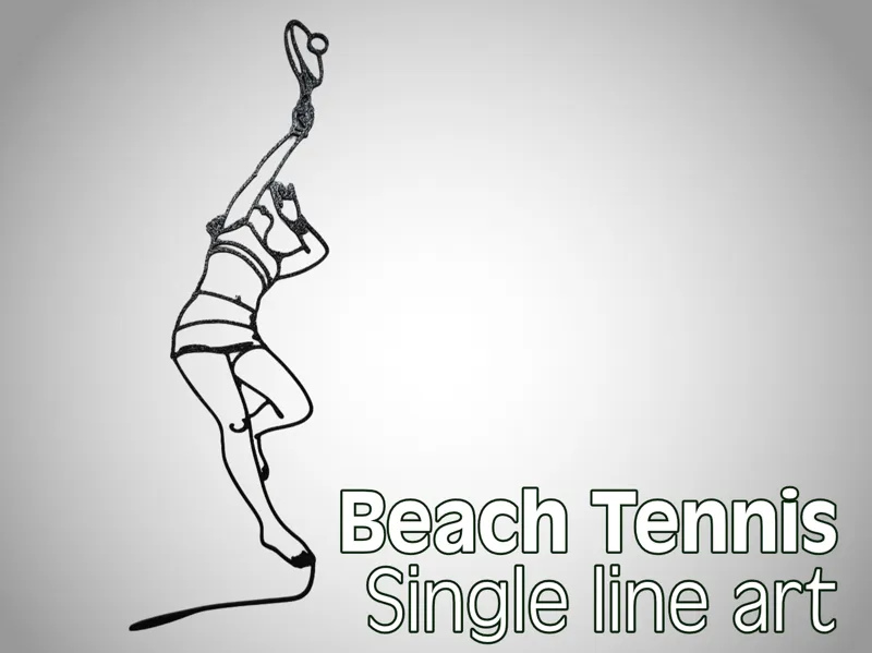 Ragazza del Beach Tennis 2