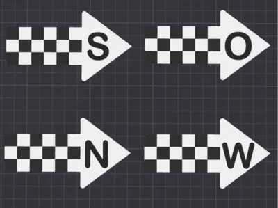 Expert Opinion Arrows Cardinal Directions