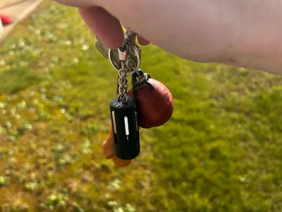 Rugged Precision Keychain Screwdriver
