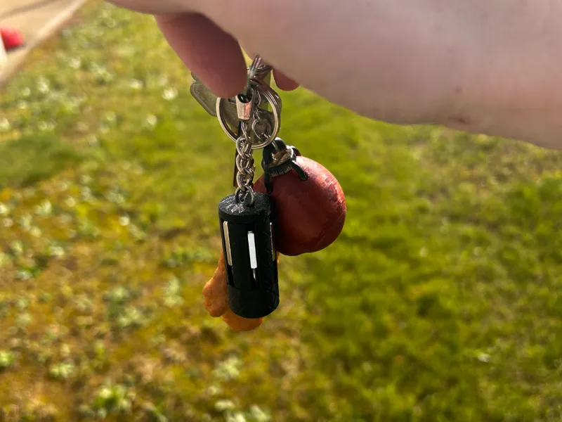 Rugged Precision Keychain Screwdriver